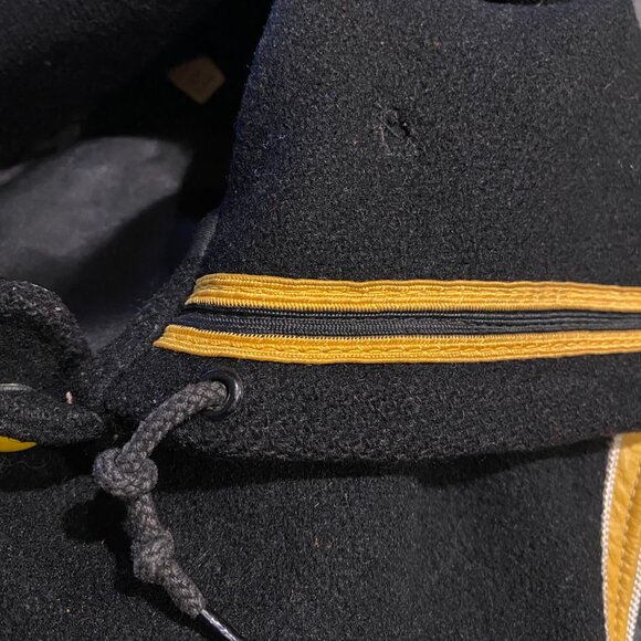 Vintage 1979 High School Varsity Jacket with NAUTICAL Sailor Hood Flap! Medium - Picture 16 of 16